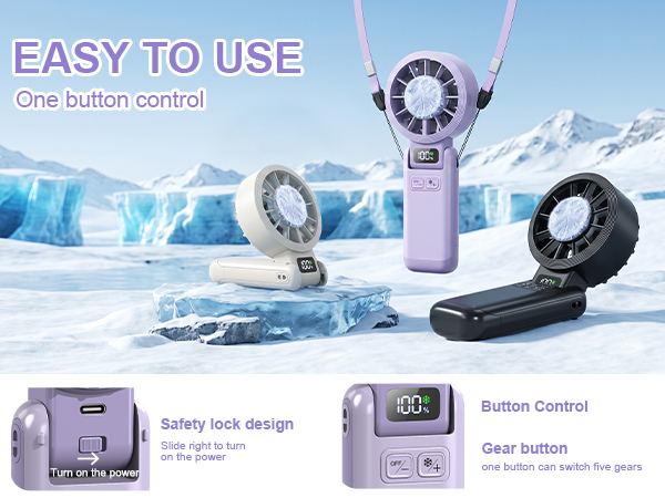portable rechargeable fan