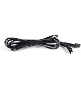 Xprite 6.5 FT (2M) Extension Cable Wire for Wireless Remote Control RGB LED Car Underglow Underbo...