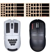 ULTRAEQUIP 2-Pack Universal Mouse Grip Tape, Ultra-Thin 0.5mm, Pre-Cut Self-Adhesive Sweat-Absorb...