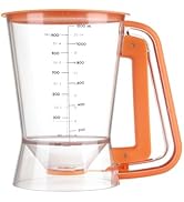 GAGAQI Pancake Batter Dispenser 5 Cup with Sturdy Handle,Batter Separator for Pancakes, Cupcake, ...