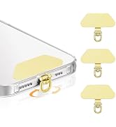 COCASES Metal Phone Tether, Phone Lanyard Tab Universal Phone Lanyard Patch | Metal, 360 Rotation...