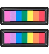 7 Colors Rainbow Washable Ink Pad