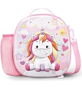 HAWEEK Lunch Bag With Adjustable Shoulder Strap, Insulated Lunch Bag Kids for Daycare and School,...