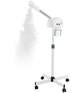 Facial Steamers, Hot Ozone Face Steamer on Wheels for Facial, Professional Skin Care Equipment, E...