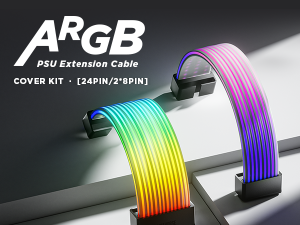 RGB PSU Extension Cable Cover