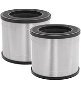FULMINARE PU-P05 Air Purifier Replacement (2 Pack) Quiet Air Cleaner Filtering Out 99.97% 0.01 Mi...