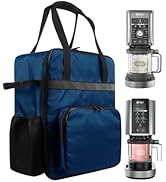 CREAMi Deluxe Maker Storage Bag Ice Cream Maker Travel Bag Heavy duty Waterproof Oxford Cloth Car...