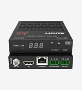 ToVi 1080p AV Over IP Transmitter with H.265/H.264, PoE, RS-232, Audio Embedding/Extraction, Vide...