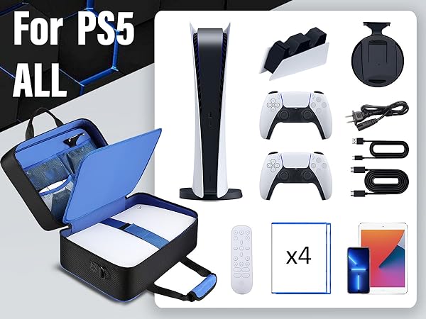 playstation 5 accessories ps5 accessories ps5 carrying case ps5 travel case