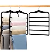 Closet Organizers and Storage,3 Pack Organization and Storage Pants-Hangers-Space-Saving,Velvet H...