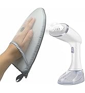 Garment Steamer Ironing Glove Mitt with Finger Loop for Clothes Steaming Mitt Anti Steam Mini Han...