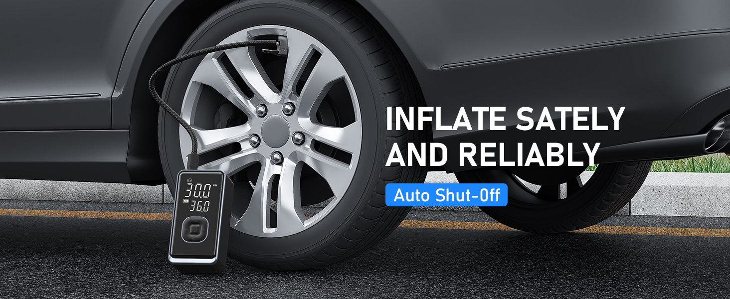 portable air compressor for car tires