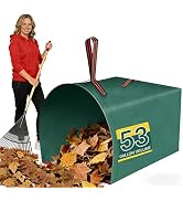 53 Gallon leaf bags reusable yard waste bags leaf collector bag,It can be used to collect fallen ...