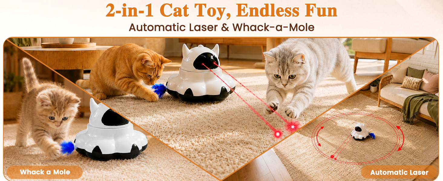 interactive cat toys for indoor cats