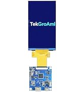 TekGroAml 4.5 inch 480x854 TFT LCD Display Module, SPI & RGB18bit Dual Interface, 16.7M Color, Wi...