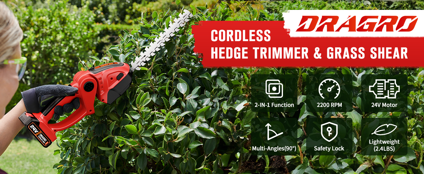 hedge trimmer cordless