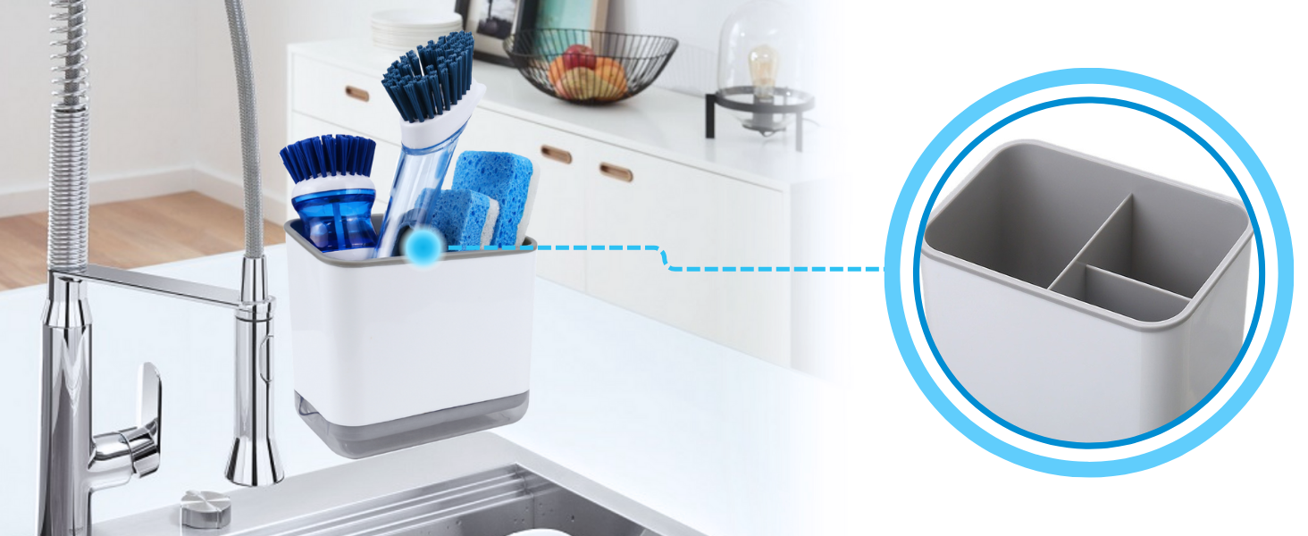 kitchen sink sponge holder
