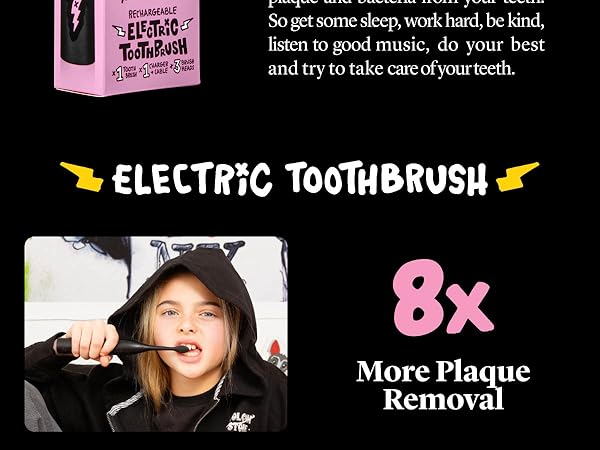 Made by Dentists Sonic X Electric Toothbrush + Replacment Heads- We Run This