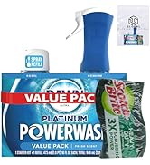 Dawn Platinum Powerwash Dish Spray and Refill, Fresh, 16 Fl Oz Spray and 16 Fl Oz Refill bundled ...