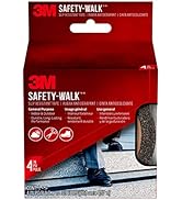 3M Safety-Walk Slip Resistant Tape, Black, 4 in. x 15 ft.
