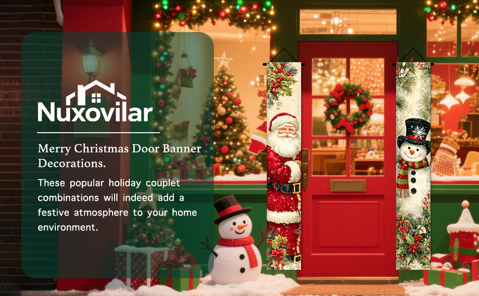 christmas porch sign