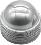 50 Pcs 9cm Plastic Shaker Domes Round Shaker Covers 3D Dimensional Domes Paper Crafting Shakers S...