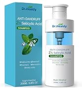 Dr. Healdy Salicylic Acid Shampoo - Oil Control & Scalp Build-Up Prevention, 2% Salicylic Acid,An...