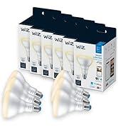 WiZ Connected - 65W BR30 Soft White LED Smart Bulb - Pack of 6 - E26, Indoor - Connects to Your E...