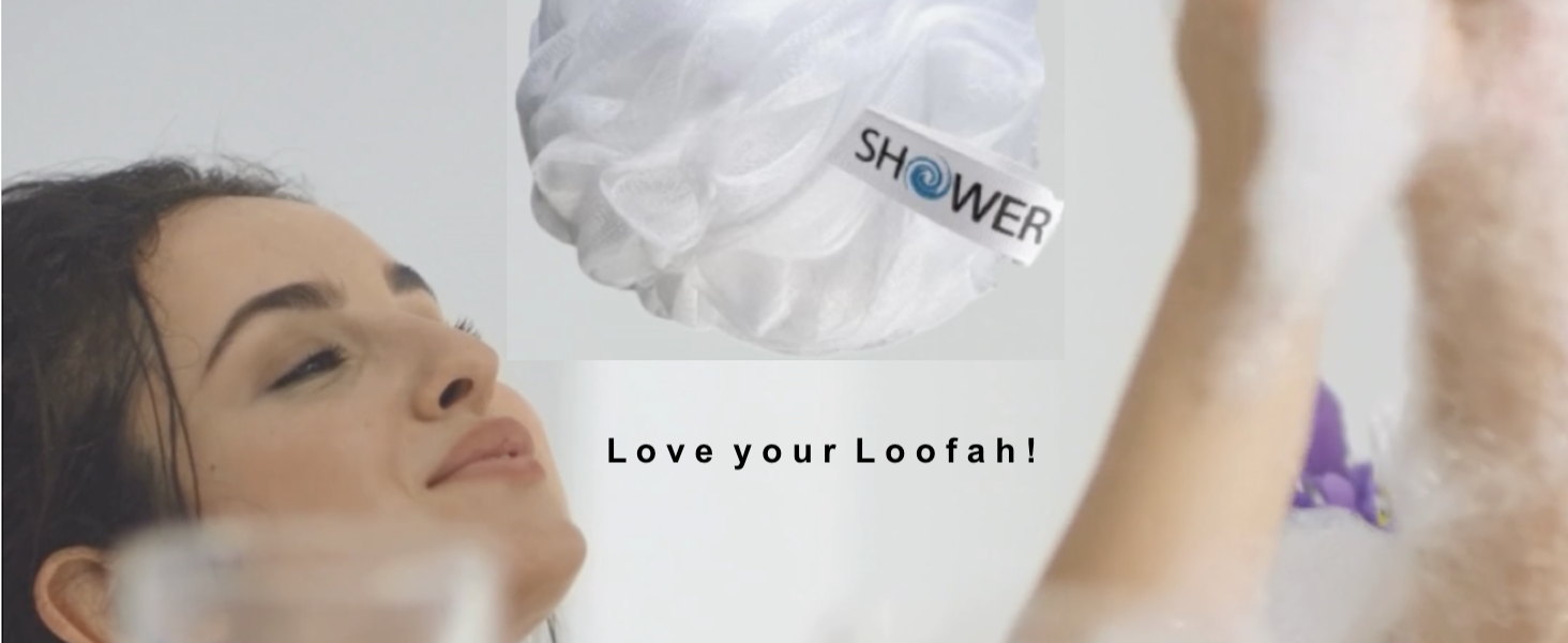 loofah bath sponge extra large by Shower Bouquet