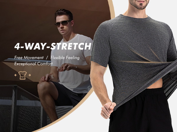 athletic shirts for men