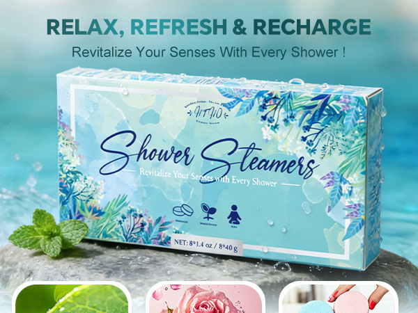 Revitalize Your Senses With Every Shower !