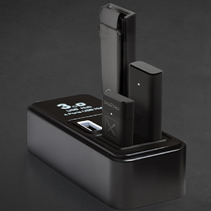 Powered Dongle USB 3.0 Hub for Gaming – Stable Connection & Lag-Free for Mouse, Keyboard