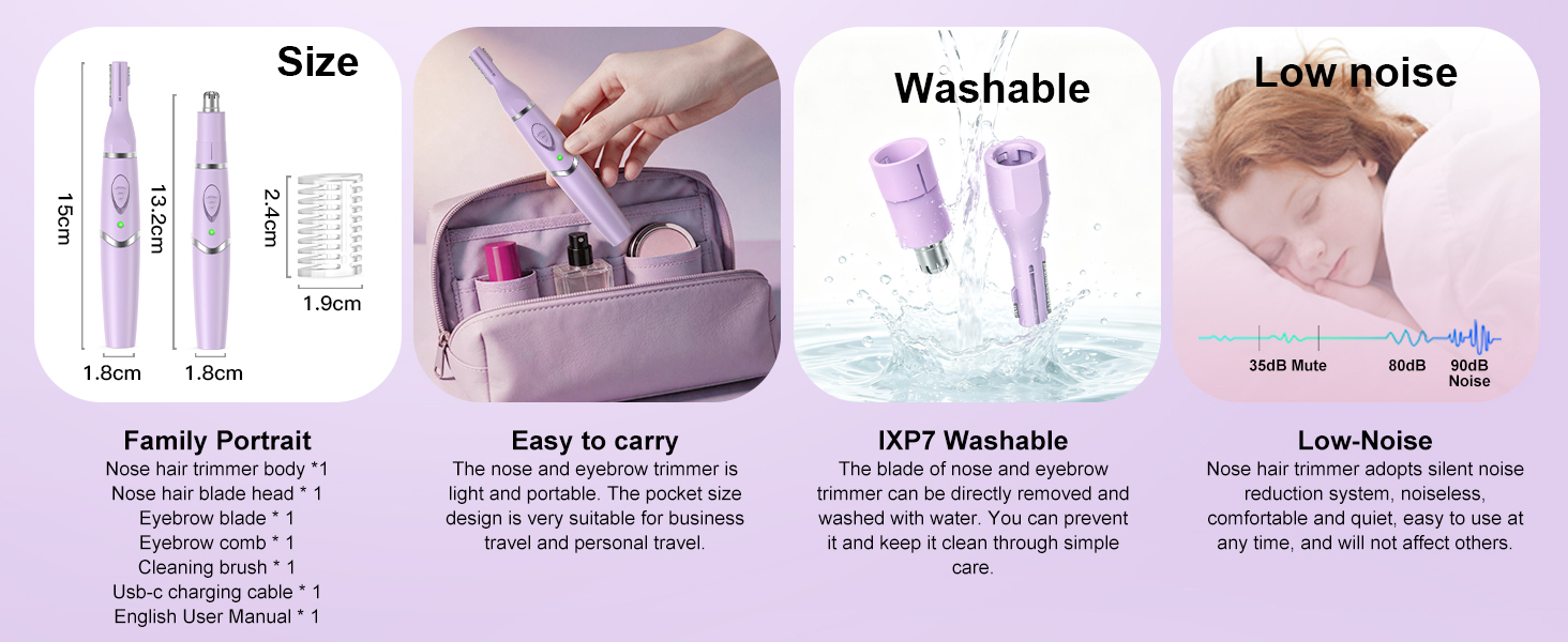 nose hair trimmers for women