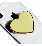 GRIPONG Cute Heart Shape Colorful Gold Enamel Epoxy Expandable Collapsible Mobile Phone Grip Stan...