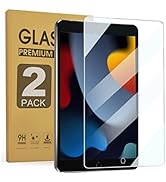 zenrich [2Pack ipad 10.2 Screen Protector with Anti Blue Light, iPad 9th/8th/7th Generation Tempe...