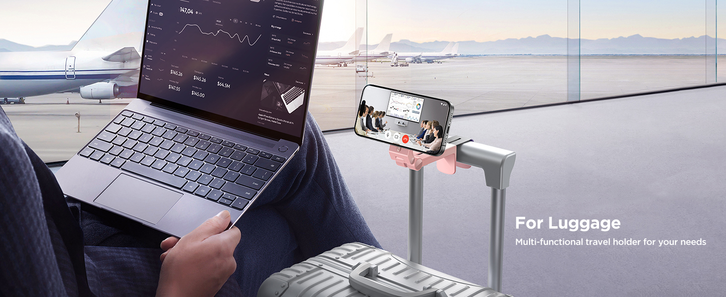 phone holder for plane