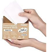 Poesie Magnolia Travel Laundry Detergent Strips 40 Sheets Liquidless Laundry Foam Sheet for Trave...