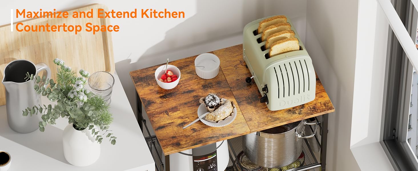 microwave stand table