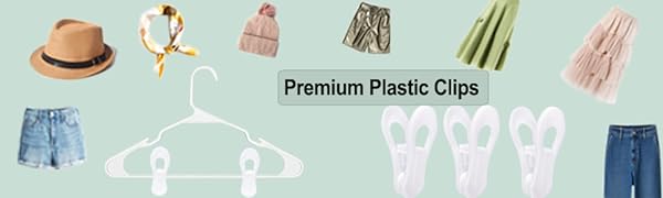 hangers clips for plastic hanger