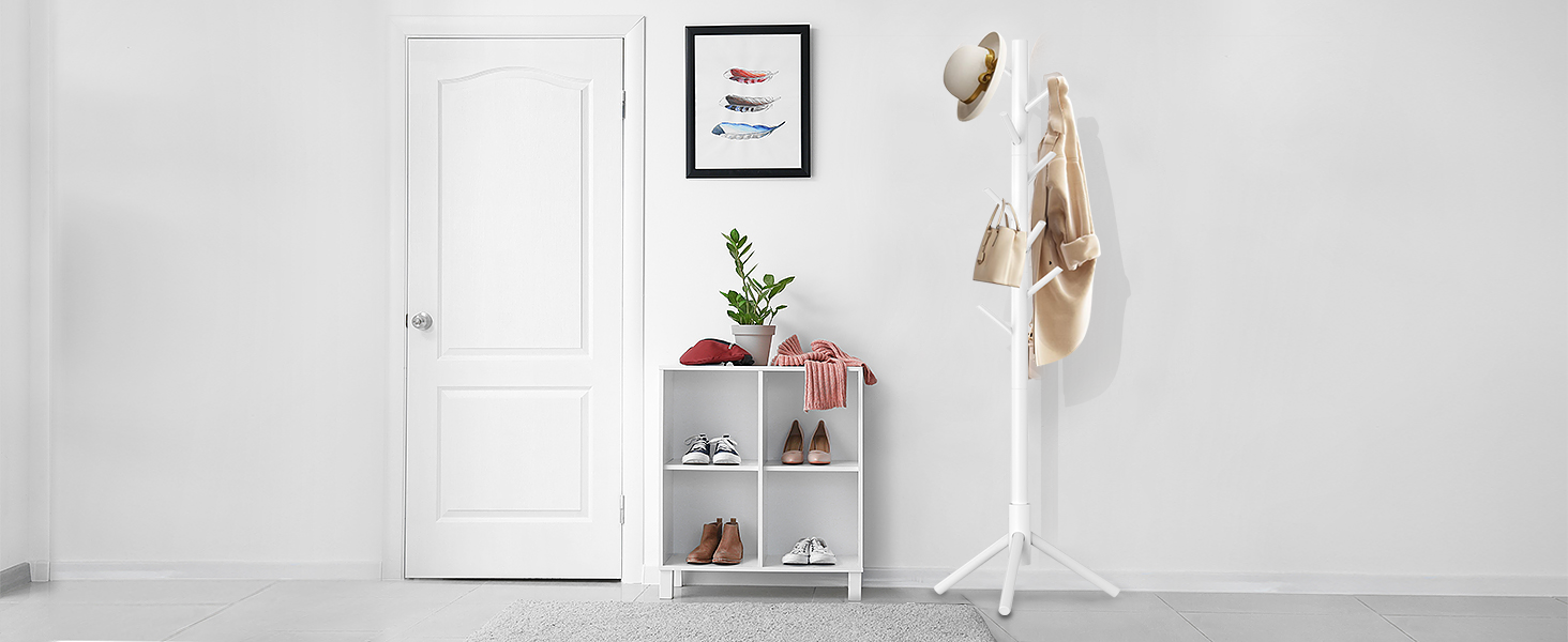 Wooden Coat Rack
