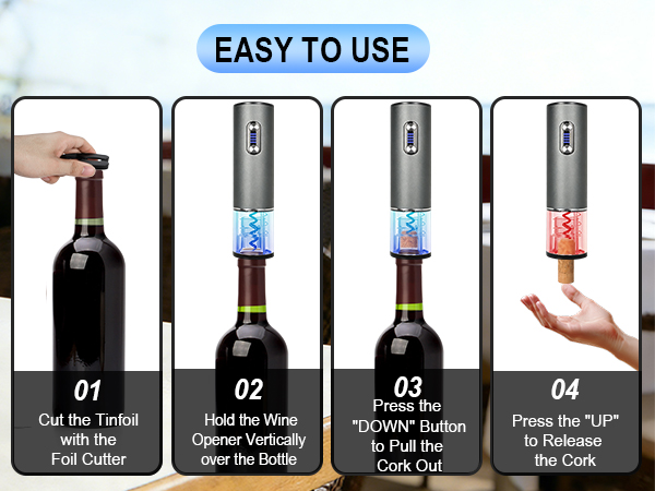 automatic wine opener