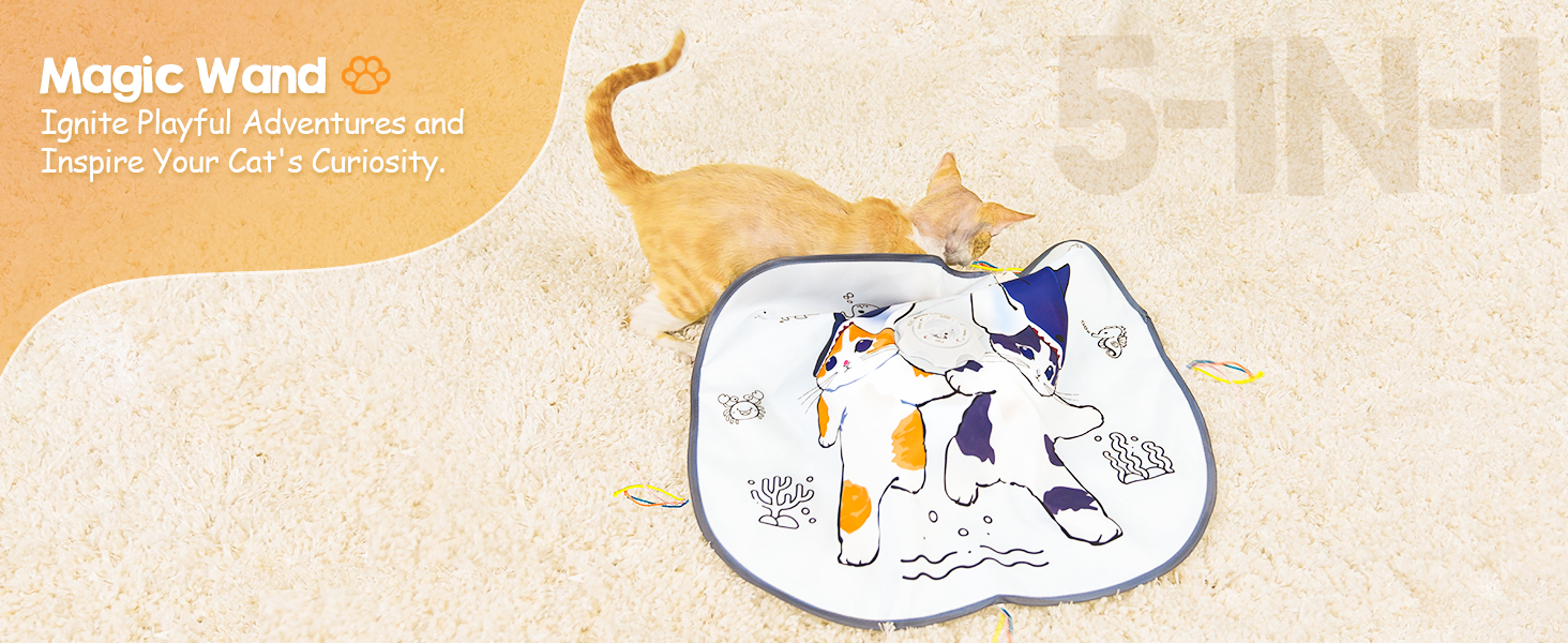 interactive cat toys for indoor cats