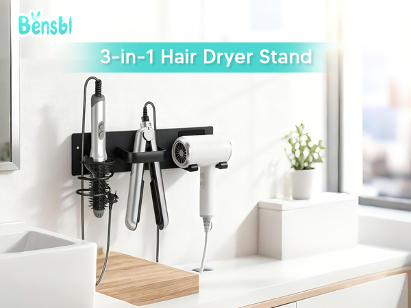 Hair Tool Organizer Wall Mount (Hook)