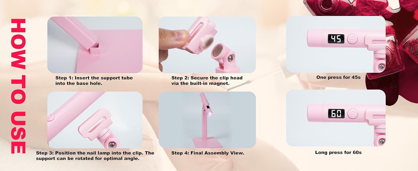 gel nail light