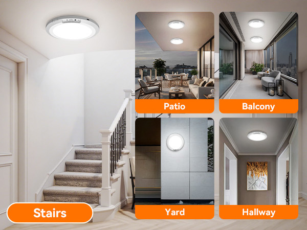 Motion Sensor Ceiling Light