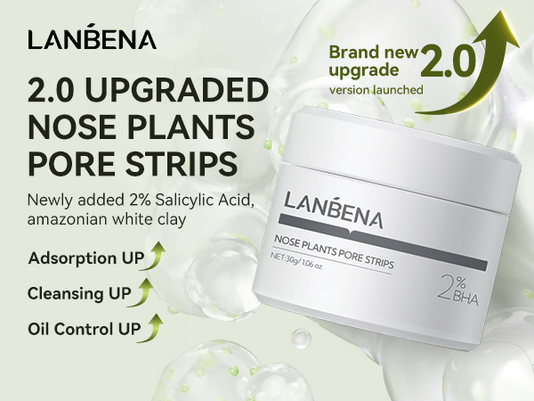 LANBENA Blackhead Remover Nose Pore Strips for Face