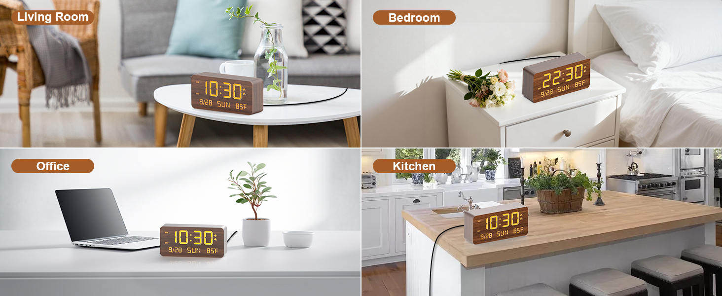 clock for bedroom