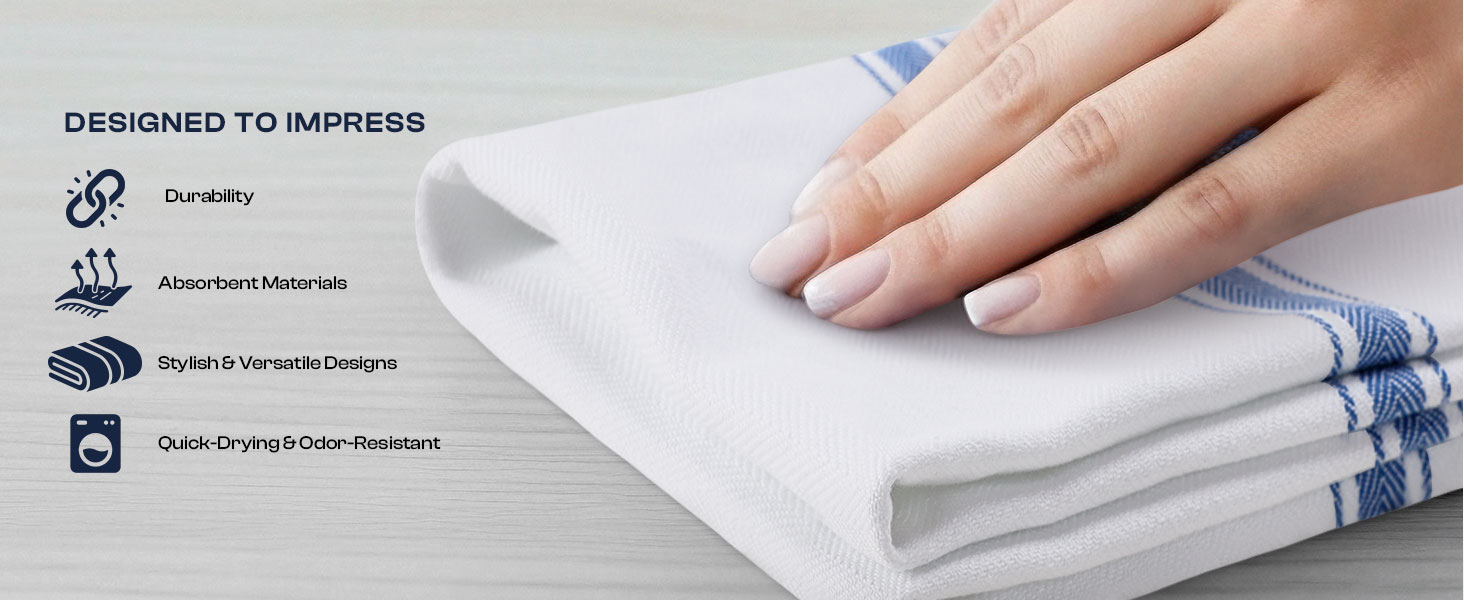 absorbent kitchen towels set