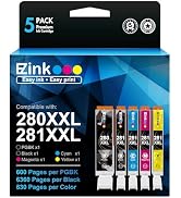 E-Z Ink Compatible Tr8620a Ink Cartridge Replacement for Canon PGI-280XXL CLI-281XXL 280 XXL 281 ...