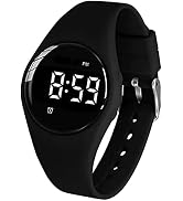e-vibra Vibrating Alarm Watch, Water Resistant Potty Training Watch Rechargeable Medical Reminder...